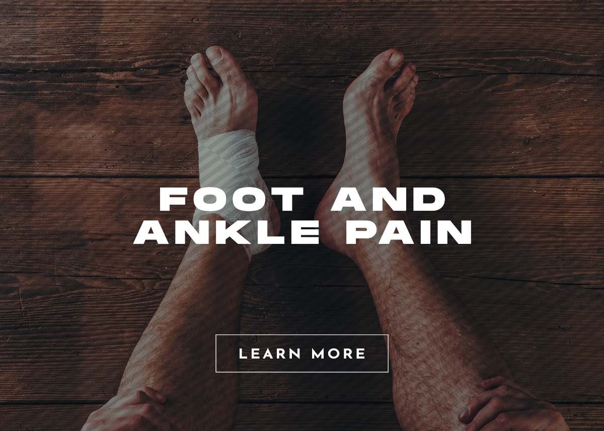 image of foot and ankle pain